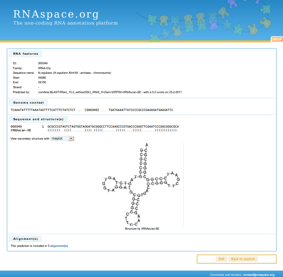 RNA visualization  image